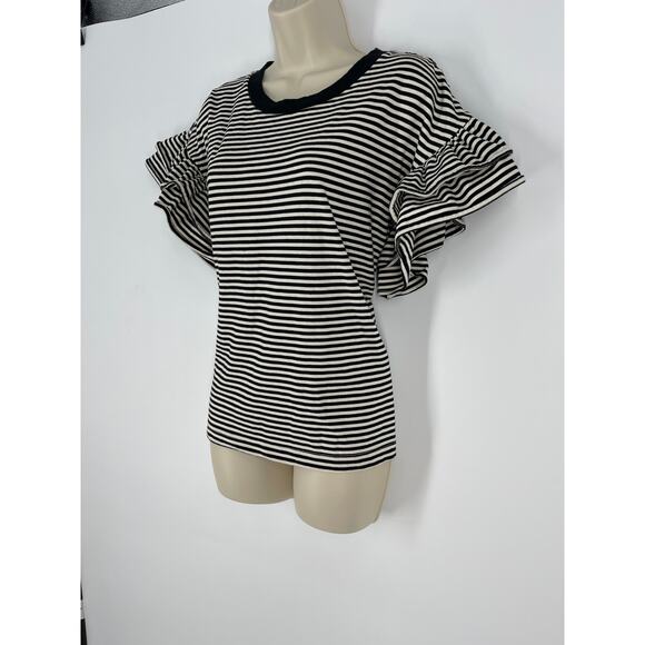 Current Elliot Striped Top (B17#7) - Picture 2 of 9